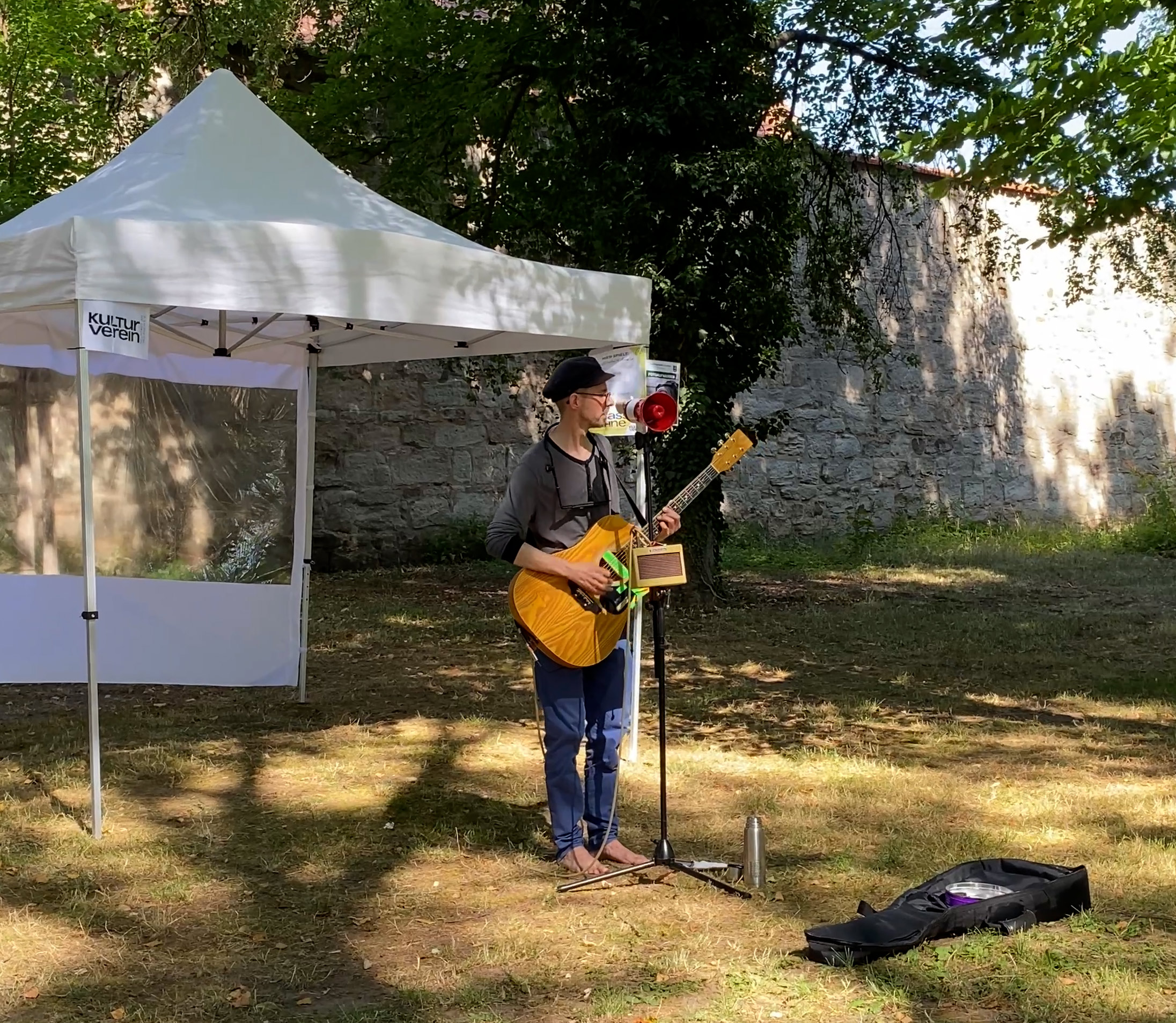 Strassenbuehne Neustadt/Aisch, Kulturverein Nea, Liedermacher, David Loscher, dloscher,